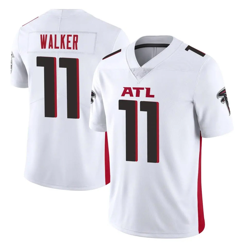A.Falcons #11 Jalon Walker Player White Vapor Untouchable Limited Home Game Gdoa Stitched Jerseys