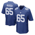 NY.Giants #65 Francis Mauigoa Player Royal Home Game Gdoa Stitched Jerseys