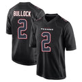 H.Texans #2 Calen Bullock Player Black Fashion Home Game Gdoa Stitched Jerseys