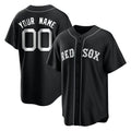Custom B.Red Sox Black Home Game Any Name & Number Gdoa Stitched Jerseys