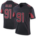 A.Cardinals #91 L.J. Collier Player Black Vapor Limited Elite Gdoa Stitched Jerseys