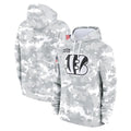 C.Bengals ## Bengals Blank Player Arctic Camo Salute to Service Pullover Hoodie Limited Gdoa Stitched Jerseys