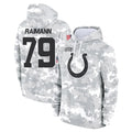 IN.Colts #79 Bernhard Raimann Player Arctic Camo Salute to Service Hoodies Limited Game Gdoa Stitched Jerseys
