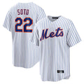 NY.Mets #22 Juan Soto Player White Home Game Fdoa Stitched Jerseys