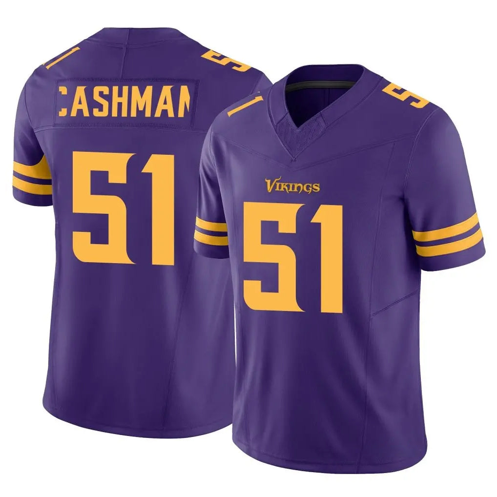 M.Vikings #51 Blake Cashman Player Purple Limited Alternate Vapor F.U.S.E. Home Game Gdoa Stitched Jerseys