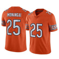 C.Bears #25 Kyle Monangai Player Orange Alternate Vapor Limited Home Game Gdoa Stitched Jerseys