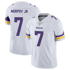 M.Vikings #7 Byron Murphy Jr. Player White Limited Vapor Untouchable Home Game Gdoa Stitched Jerseys