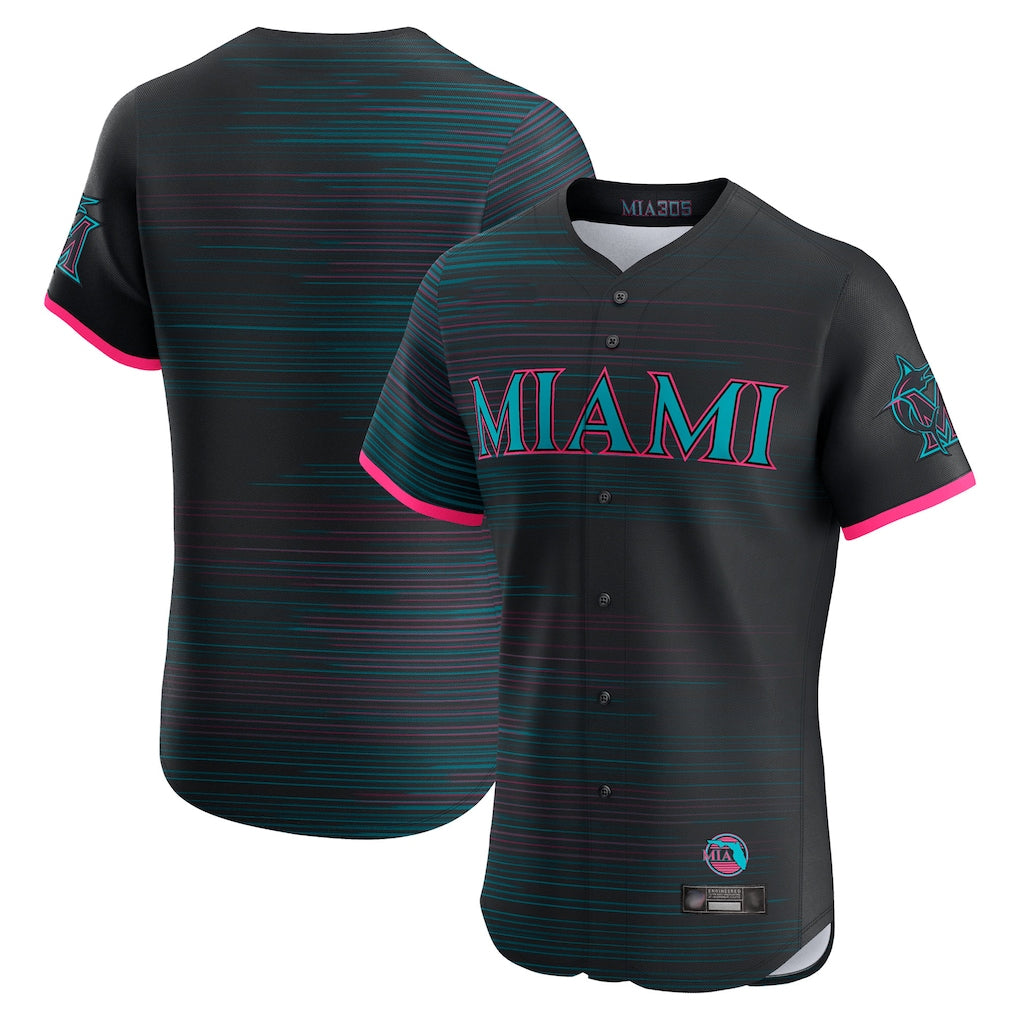 M.Marlins ## Marlins Blank Player Black City Connect Home Limited Elite Fdoa Stitched Jerseys