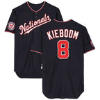 W.Nationals #8 Carter Kieboom Player Navy Home Game Fdoa Stitched Jerseys