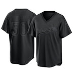 LA.Dodgers #50 Mookie Betts Player Black Pitch Fashion T-shirt Fdoa Stitched Jerseys