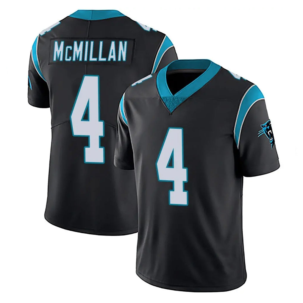 C.Panthers #4 Tetairoa McMillan Player Black Vapor Untouchable Limited Game Gdoa Stitched Jerseys