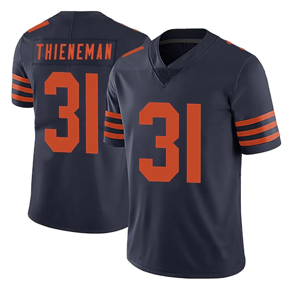 C.Bears #31 Dillon Thieneman Player Navy Blue Alternate Vapor Untouchable Limited Gdoa Stitched Jerseys