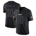 C.Bears #10 Luther Burden III Player Black Impact Limited Game Gdoa Stitched Jerseys