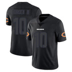 C.Bears #10 Luther Burden III Player Black Impact Limited Game Gdoa Stitched Jerseys
