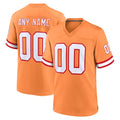 Custom TB.Buccaneers Orange Throwback Home Game Any Name & Numbers Gdoa Stitched Jerseys