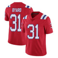 NE.Patriots #31 Kevin Byard Player Red Vapor Untouchable Home Game Gdoa Stitched Jerseys