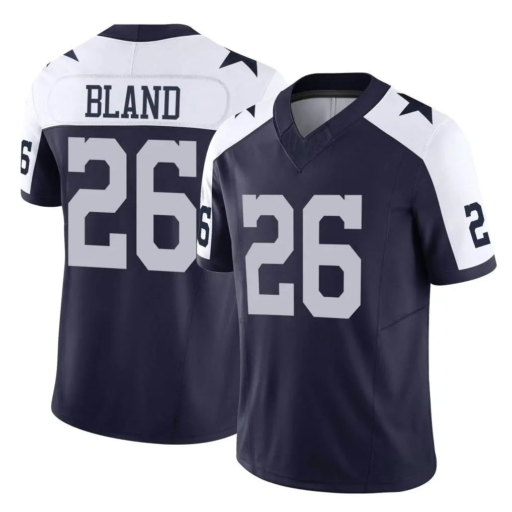 D.Cowboys #26 DaRon Bland Player Navy-White Limited Alternate Vapor F.U.S.E. Home Game Gdoa Stitched Jerseys