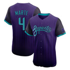 A.Diamondbacks #4 Ketel Marte Player Purple City Connect Limited Elite Home Game Gdoa Stitched Jerseys