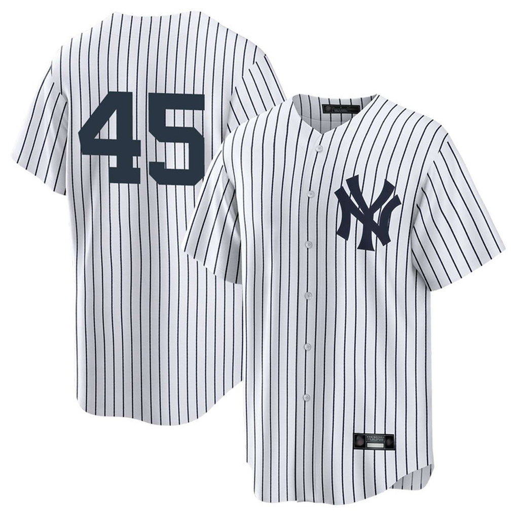 NY.Yankees #45 Gerrit Cole Player White Game Home Fdoa Stitched Jerseys