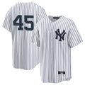NY.Yankees #45 Gerrit Cole Player White Game Home Fdoa Stitched Jerseys