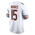 C.Bears #15 Rome Odunze Player White Home Game Gdoa Stitched Jerseys