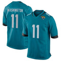 J.Jaguars #11 Parker Washington Player Teal Home Game Gdoa Stitched Jerseys