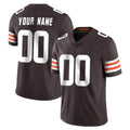 Custom C.Browns Brown Color Vapor Untouchable Limited Home Game Any Name & Numbers Gdoa Stitched Jerseys
