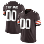 Custom C.Browns Brown Color Vapor Untouchable Limited Home Game Any Name & Numbers Gdoa Stitched Jerseys