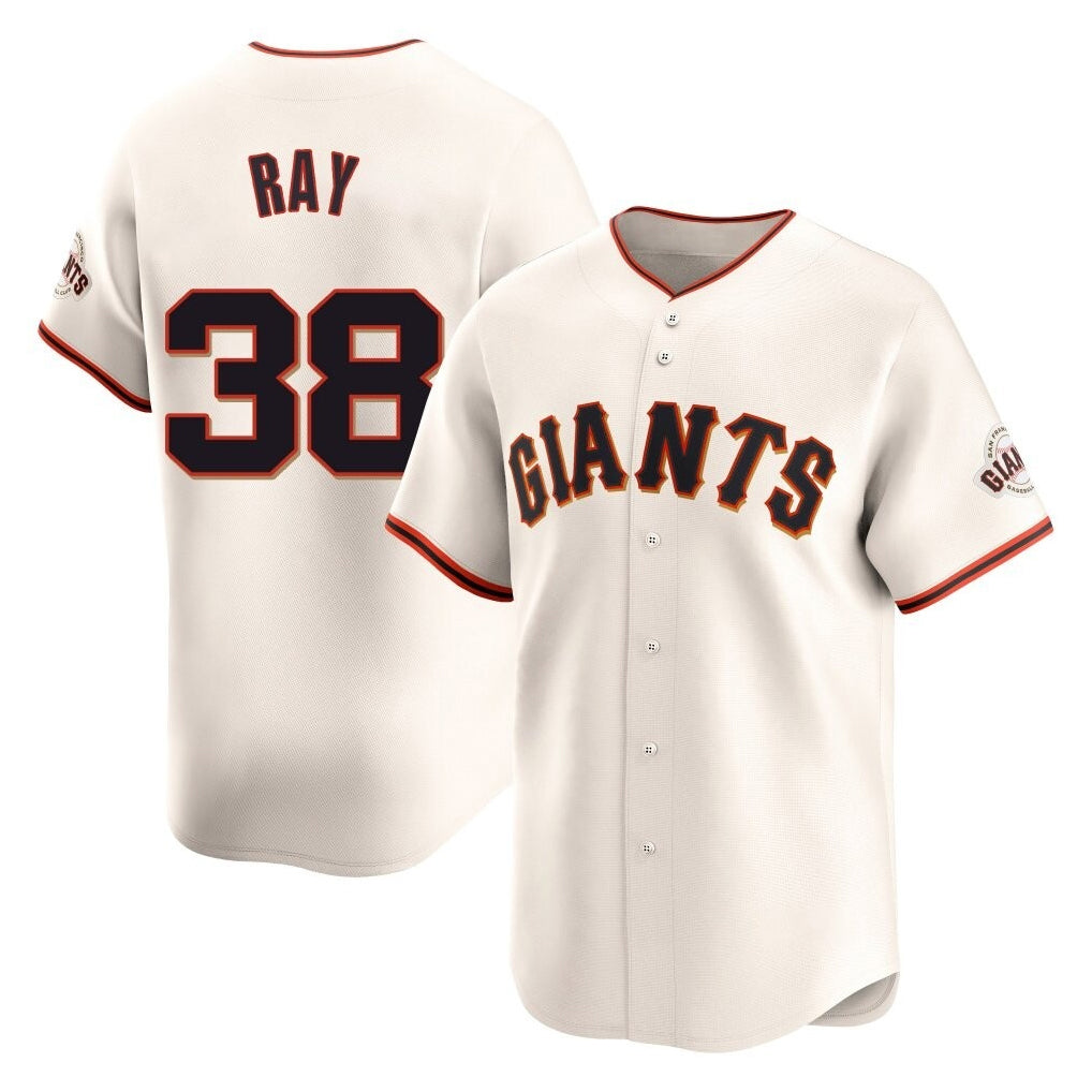 SF.Giants #38 Robbie Ray Player Cream Home Limited Fdoa Stitched Jerseys