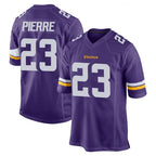M.Vikings #23 James Pierre Player Purple Home Game Gdoa Stitched Jerseys