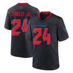 H.Texans #24 Derek Stingley Jr. Player Navy 2nd Alternate Home Game Gdoa Stitched Jerseys
