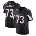 A.Cardinals #73 Isaac Seumalo Player Black Vapor Limited Home Game Gdoa Stitched Jerseys