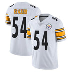 P.Steelers #54 Zach Frazier Player White Limited Vapor Untouchable Home Game Gdoa Stitched Jerseys