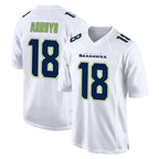 S.Seahawks #18 Elijah Arroyo Player White Tundra Fashion Home Game Gdoa Stitched Jerseys