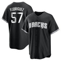 A.Diamondbacks #57 Eduardo Rodriguez Player Black Game Home Gdoa Stitched Jerseys