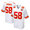 KC.Chiefs #58 Derrick Thomas Player White Home Game Gdoa Stitched Jerseys