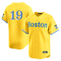 B.Red Sox #19 Roman Anthony Player Yellow Limited Home Game Gdoa Stitched Jerseys