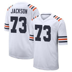 C.Bears #73 Jonah Jackson Player White Classic Home Game Gdoa Stitched Jerseys