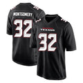 H.Texans #32 David Montgomery Player Carbon Black Fashion Home Game Gdoa Stitched Jerseys