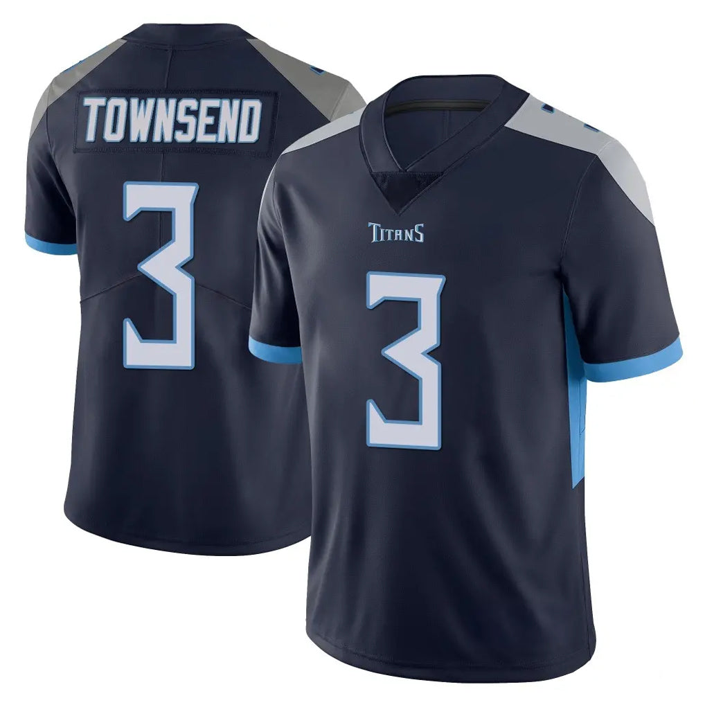 T.Titans #3 Tommy Townsend Player Navy Limited Vapor Untouchable Home Game Gdoa Stitched Jerseys