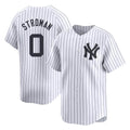 NY.Yankees #0 Marcus Stroman Player White Limited Home Fdoa Stitched Jerseys