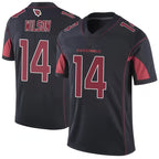 A.Cardinals #14 Michael Wilson Player Black Vapor Limited Elite Home Game Gdoa Stitched Jerseys