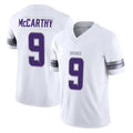 M.Vikings #9 J.J. McCarthy Player White Limited Alternate Vapor F.U.S.E. Home Game Gdoa Stitched Jerseys