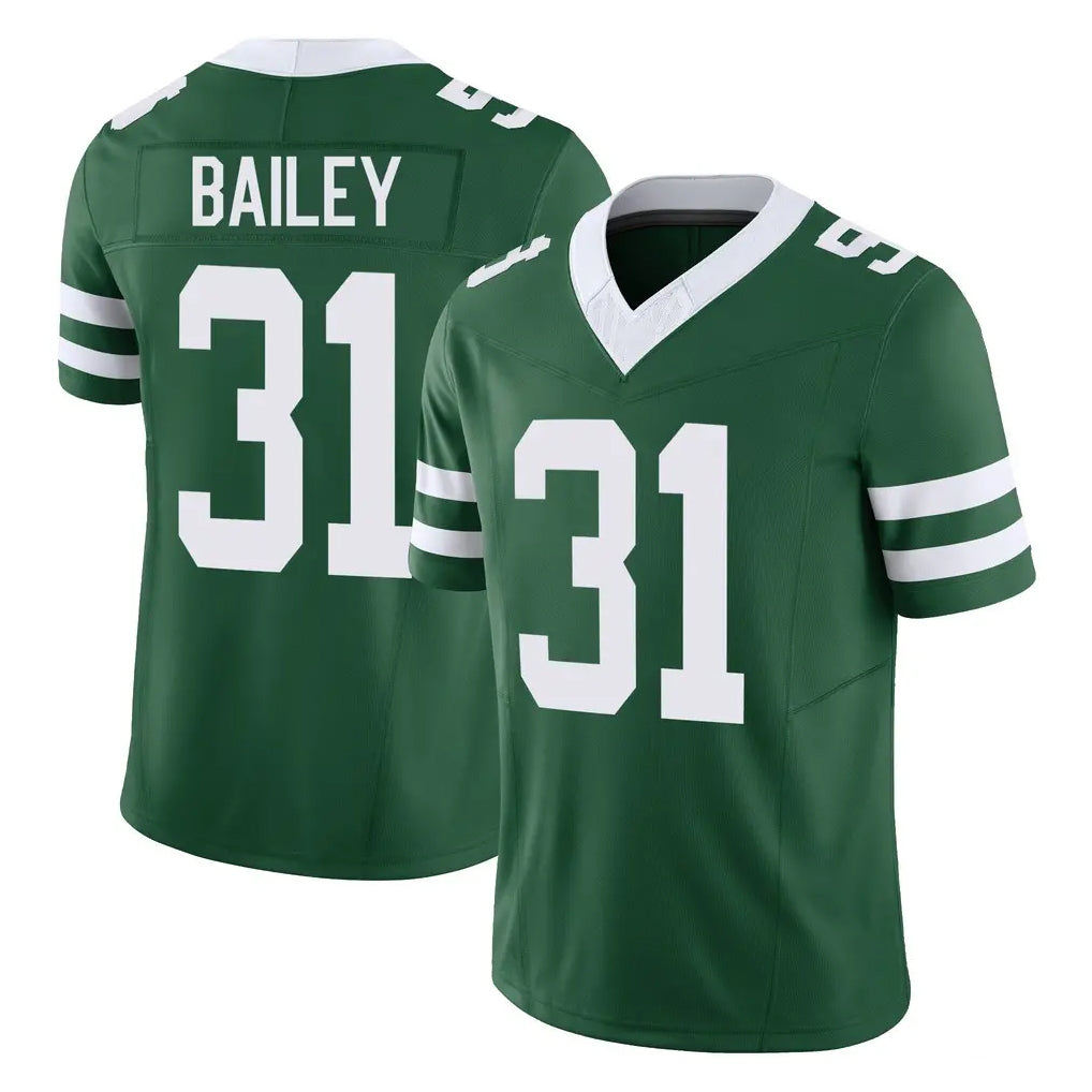 NY.Jets #31 David Bailey Player Green Legacy Limited Vapor F.U.S.E. Home Game Gdoa Stitched Jerseys