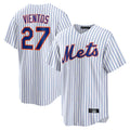 NY.Mets #27 Mark Vientos Player White Home Game Fdoa Stitched Jerseys