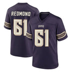 MN.Vikings #61 Jalen Redmond Player Purple 2026 Rivalries Collection Home Game Gdoa Stitched Jerseys