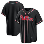 P.Phillies ## Phillies Blank Player Black Fashion Out Home Game Fdoa Stitched Jerseys