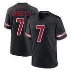 A.Cardinals #7 Jacoby Brissett Player Black Alternate Game Gdoa Stitched Jerseys