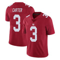 NY.Giants #3 Abdul Carter Player Red Limited Vapor Untouchable Home Game Gdoa Stitched Jerseys