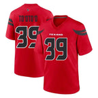 H.Texans #39 Henry To'oTo'o Player Red Alternate Home Game Gdoa Stitched Jerseys